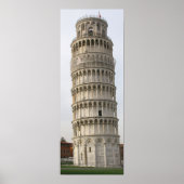 Schiefer Turm von Pisa Poster (Vorne)