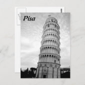 Schiefer Turm von Pisa Postkarte (Vorne/Hinten)