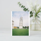 Schiefer Turm von Pisa Postkarte (Stehend Vorderseite)