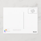 Schiefer Turm von Pisa Postkarte (Rückseite)