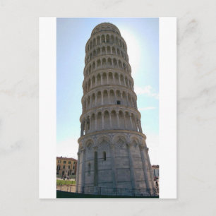 Schiefer Turm von Pisa Postkarte