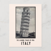 Schiefer Turm von Pisa Postkarte
