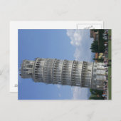 Schiefer Turm von Pisa Postkarte (Vorne/Hinten)