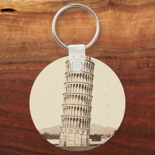 Schiefer Turm von Pisa Schlüsselanhänger (Vorderseite)