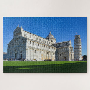 Schiefer Turm von Pisa und Dome italienische Sehen Puzzle