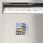 Schiefer Turm von Pisa und Kathedrale - Pisa, Ital Magnet (In Situ (Geschirrspüler))