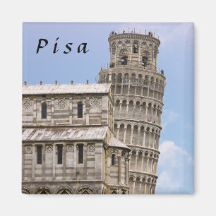 Schiefer Turm von Pisa und Kathedrale - Pisa, Ital Magnet