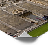 Schiefer Turm von Pisa und Kathedrale - Pisa, Ital Poster (Ecke)