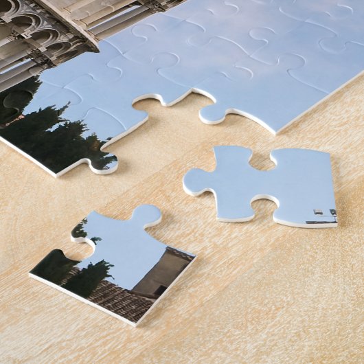 Schiefer Turm von Pisa und Kathedrale - Pisa, Ital Puzzle (Seite)