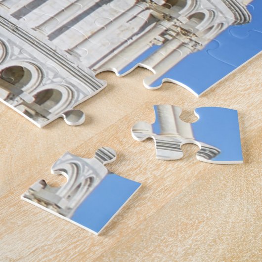Schiefer Turm von Pisa und Putti Puzzle (Seite)