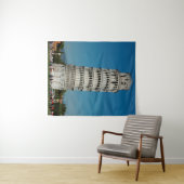 Schiefer Turm von Pisa Wandteppich (Beispiel (Horizontal))