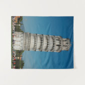 Schiefer Turm von Pisa Wandteppich (Vorderseite (Horizontal))