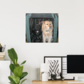 Schiefer und Sasha Poster (Heimbüro)