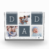Schiefer | VATER Colorblock Collage Fotoblock (Vorderseite)