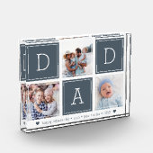 Schiefer | VATER Colorblock Collage Fotoblock (Links)