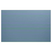Schieferblau und grüne Streifen Stoff (Fat Quarter (45,7 x 55,9 cm))