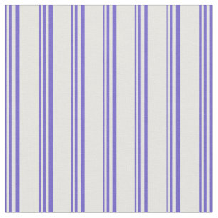 Schieferblau und Minze Creme farbige Linien Stoff
