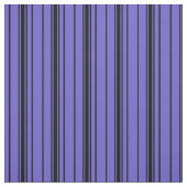 Schieferblau und schwarze Linien Stoff (Muster)