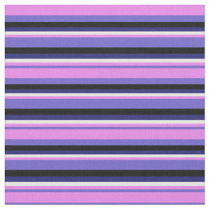 Schieferblau, Violett, Weiß, Mitternacht Blau und Stoff