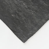 Schieferglitzern Hintergrund schwarze Schieferstru Fleecedecke (Ecke)