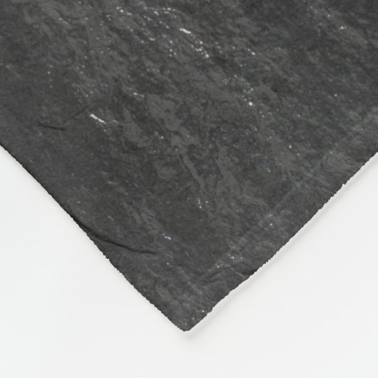 Schieferglitzern Hintergrund schwarze Schieferstru Fleecedecke (Ecke)