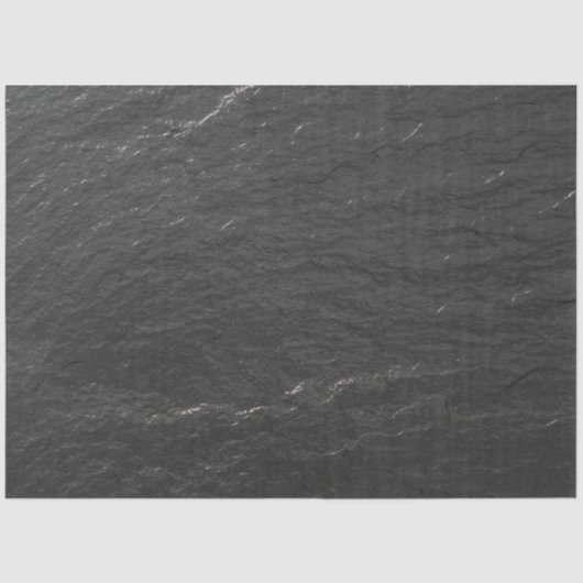 Schieferglitzern Hintergrund schwarze Schieferstru Seidenpapier (Vorderseite)