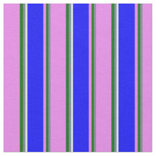 Schiefergrau, dunkelgrün, violett, blau und hellbl stoff