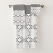 Schiefergrau weiß und schwarz modern