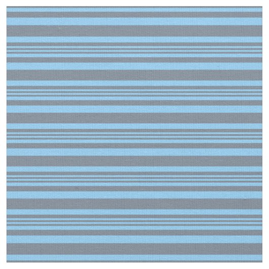 Schiefergraue und hellblaue Streifen Stoff (Nahaufnahme)