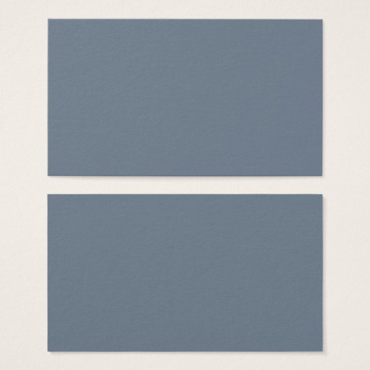 Schiefergraue Visitenkarte (Vorne & Hinten)