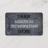 Schiefergrauen, Pastelfüßer, knackige Wirbel auf e Visitenkarte (Rückseite)