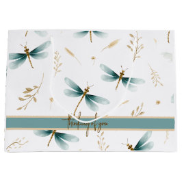 Schiefergraues, blaues und Elfenbeinmuster für Lib Große Geschenktüte