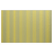Schiefergraues und gelbes Muster Stoff (Fat Quarter (45,7 x 55,9 cm))