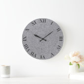 Schieferschriftlich Große Wanduhr (Zuhause)