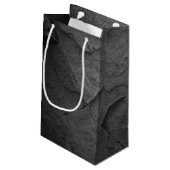 Schieferstein Kleine Geschenktüte (Rückseite Schrägansicht)