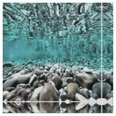 Schieferwasser Kunst und Kunst der Ägäis Stoff (Nahaufnahme)