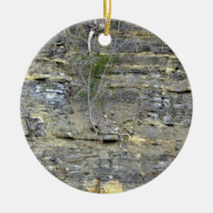 Schieferzutageliegen Keramik Ornament