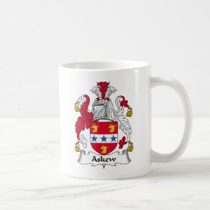 Schiefwinkliges Familienwappen Kaffeetasse