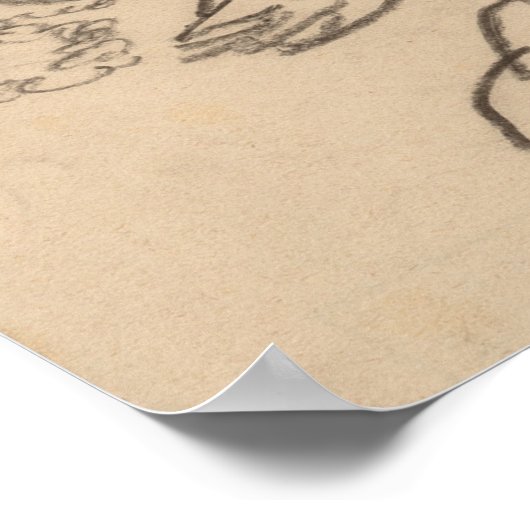 Schiele - Bergbach 1917 Poster (Ecke)