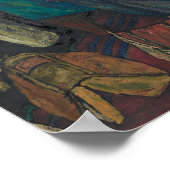 Schiele - Dr. Hugo Koller Poster (Ecke)