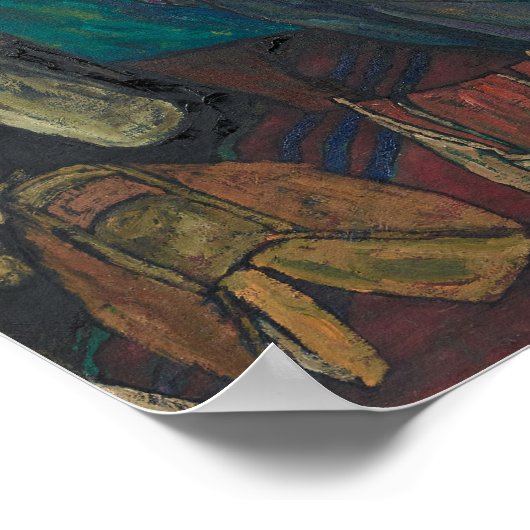 Schiele - Dr. Hugo Koller Poster (Ecke)