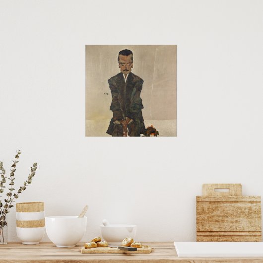 Schiele - Eduard Kosmack Poster (Küche)