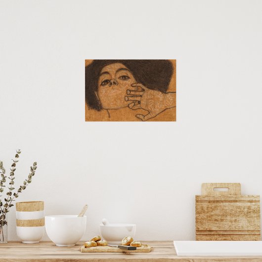 Schiele - Frauenleiter 1908 Poster (Küche)