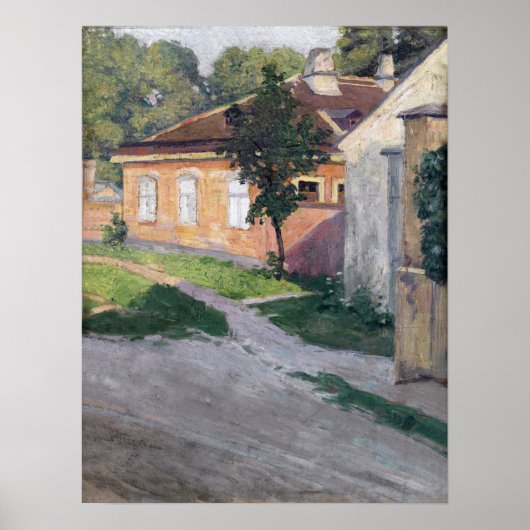 Schiele - Haus in Hutteldorf Poster (Vorne)