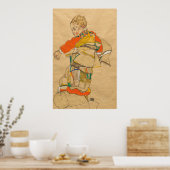 Schiele - Kinderportrait (Anton Peschka Jr.) Poster (Küche)