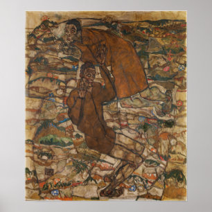Schiele - Levitation (Blind) Poster