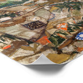 Schiele - Levitation (Blind) Poster (Ecke)