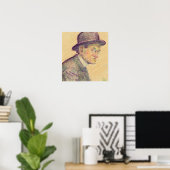 Schiele - Mann mit Bowlerhut 1910 Poster (Heimbüro)