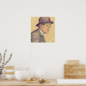 Schiele - Mann mit Bowlerhut 1910 Poster (Küche)