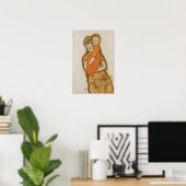 Schiele - Mutter und Kind Poster (Heimbüro)